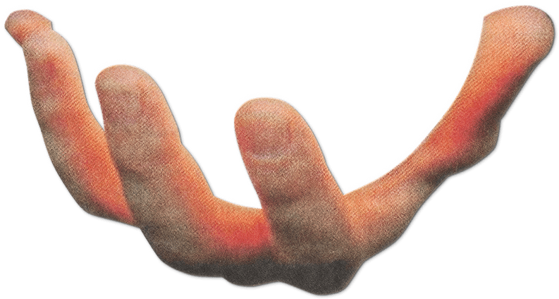 Руки, поддерживающие сферу